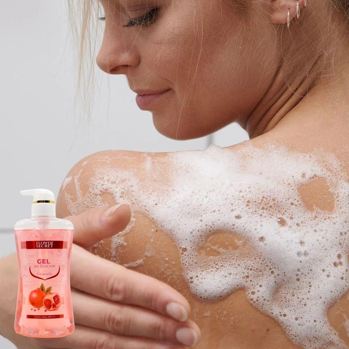 Set  2 Gel de Ducha Granada Antioxidante Baño Spa Lau-7