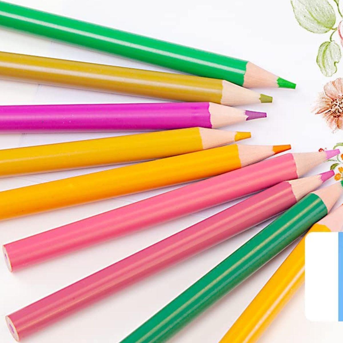 SET DE CRAYONES 208 PIEZAS ARTE ACUARELA COLORES NIÑOS LAU-6
