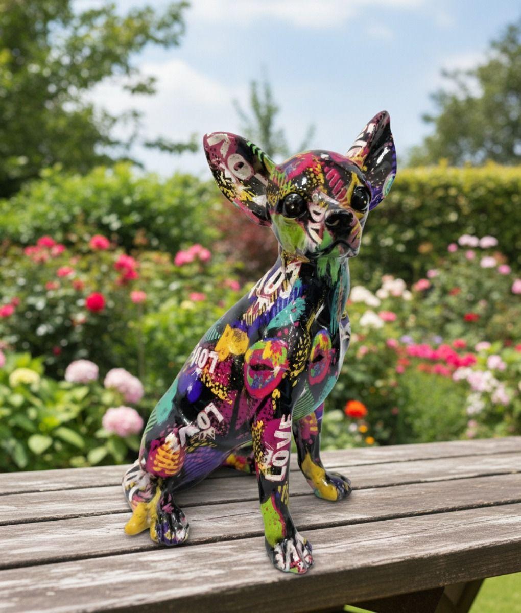 Estatua Decorativa Escultura Canina Perro Estilo Urbano Jhn-5