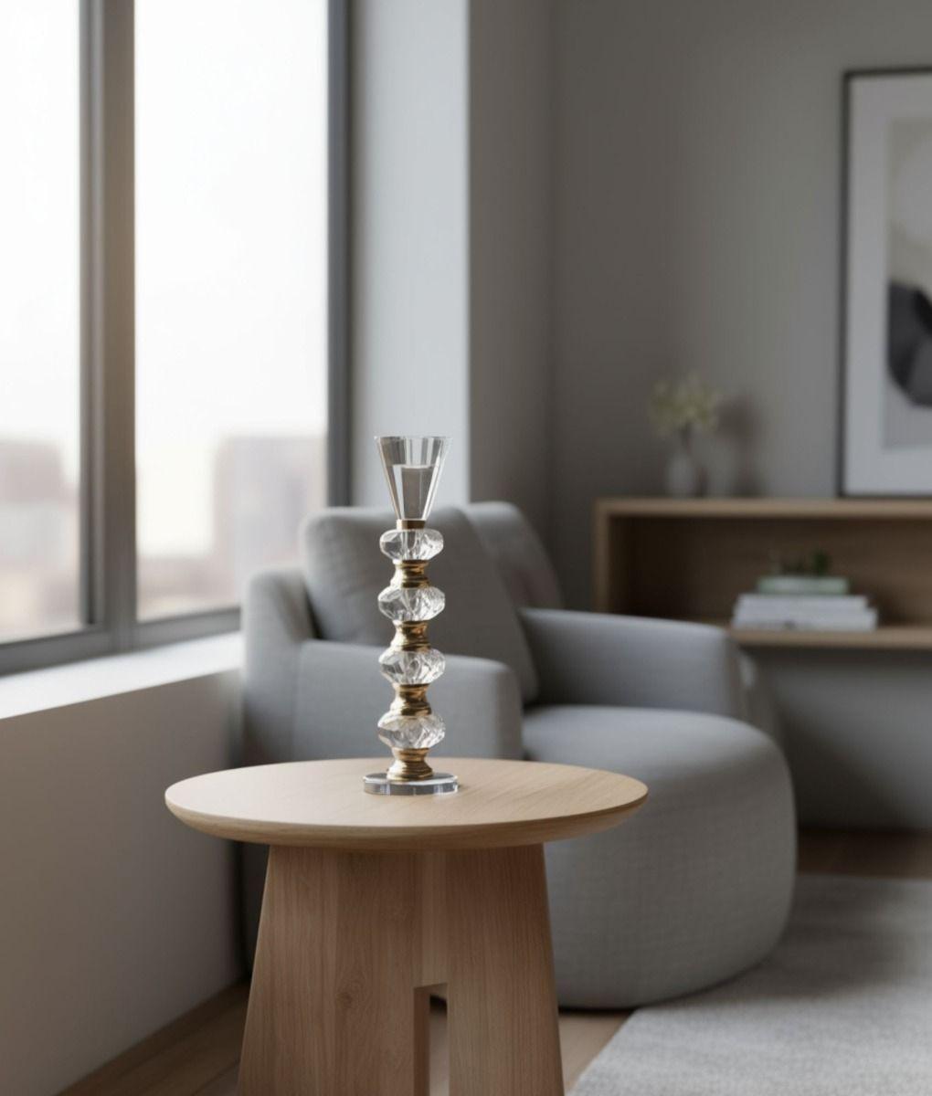 Portavelas Decorativo Adorno Hogar Diseño Vertical Jhn-6