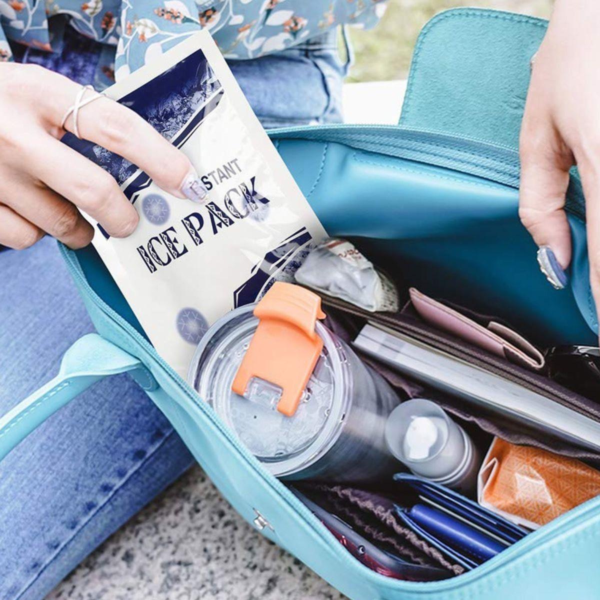 SET 10 BOLSAS COMPRESA HIELO INSTANTANEO AVILIO DOLOR LAU-8