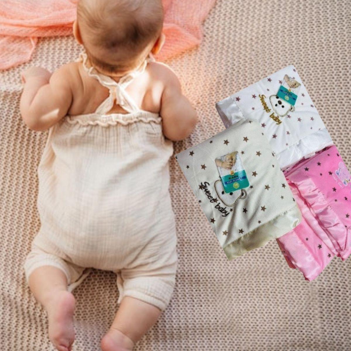 MANTA CON CHIPORRO PARA BEBE TERMICA ABRIGO SUAVE LAU-1