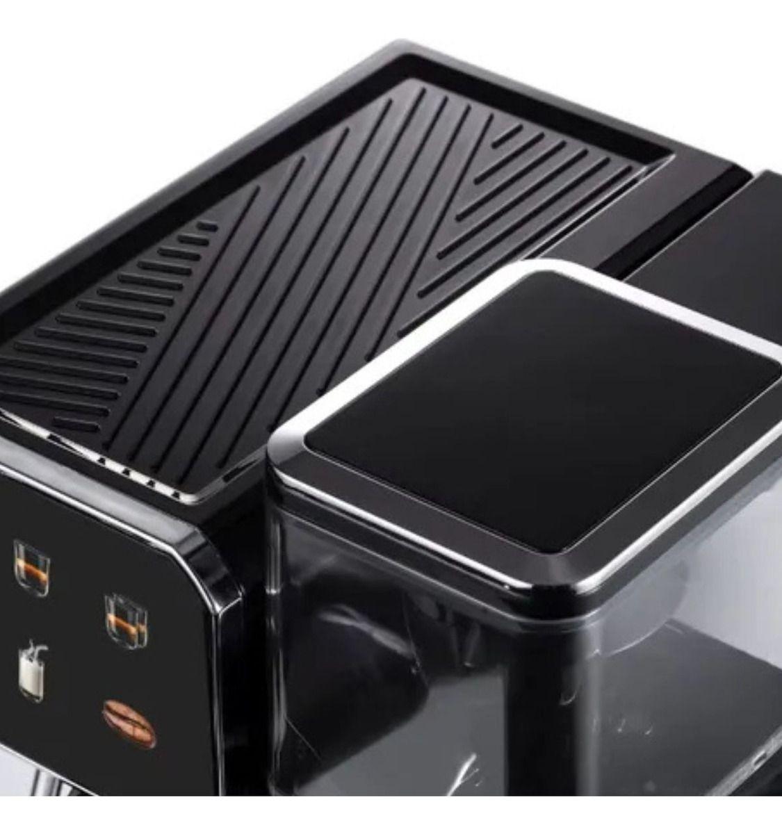 CAFETERA EXPRESO AUTOMATICA MOLINILLO ESPUMADOR LAU-4