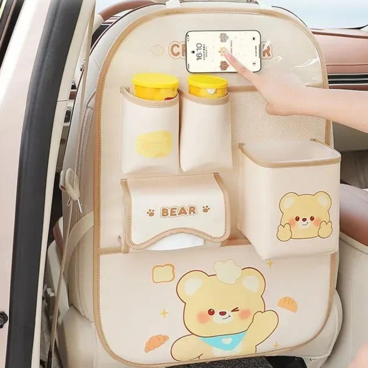 ORGANIZADOR PARA RESPALDO DE ASIENTO TRASERO BOLSILLOS LAU-2