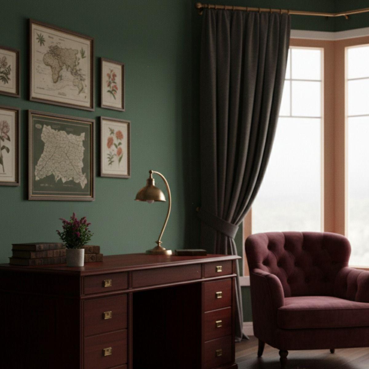 Set 2 Planta Decorativa Artificial Estilo Silvestre Jhn-6