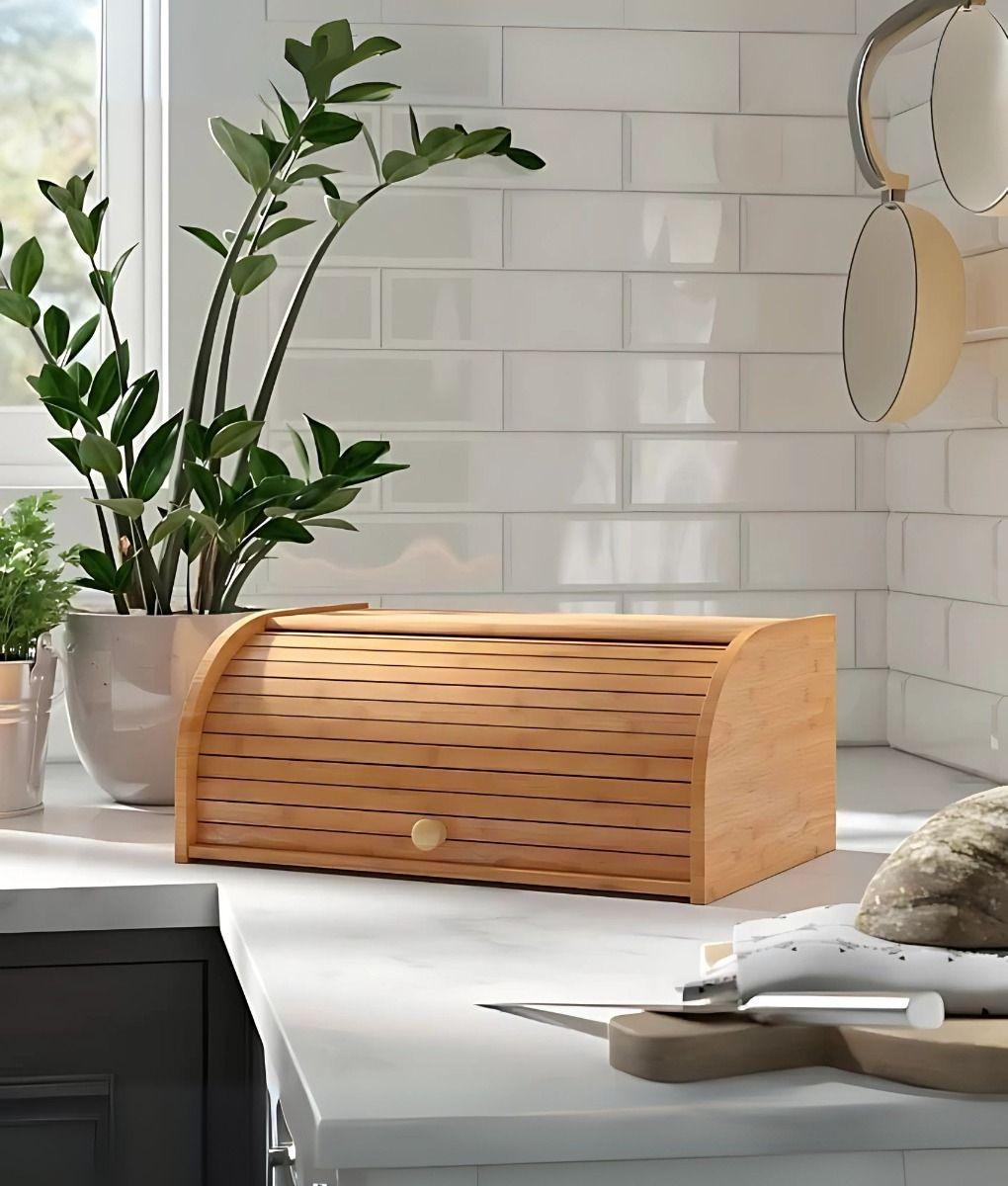 Panera Deslizante Recipiente Almacenamiento Mesa Jhn-9