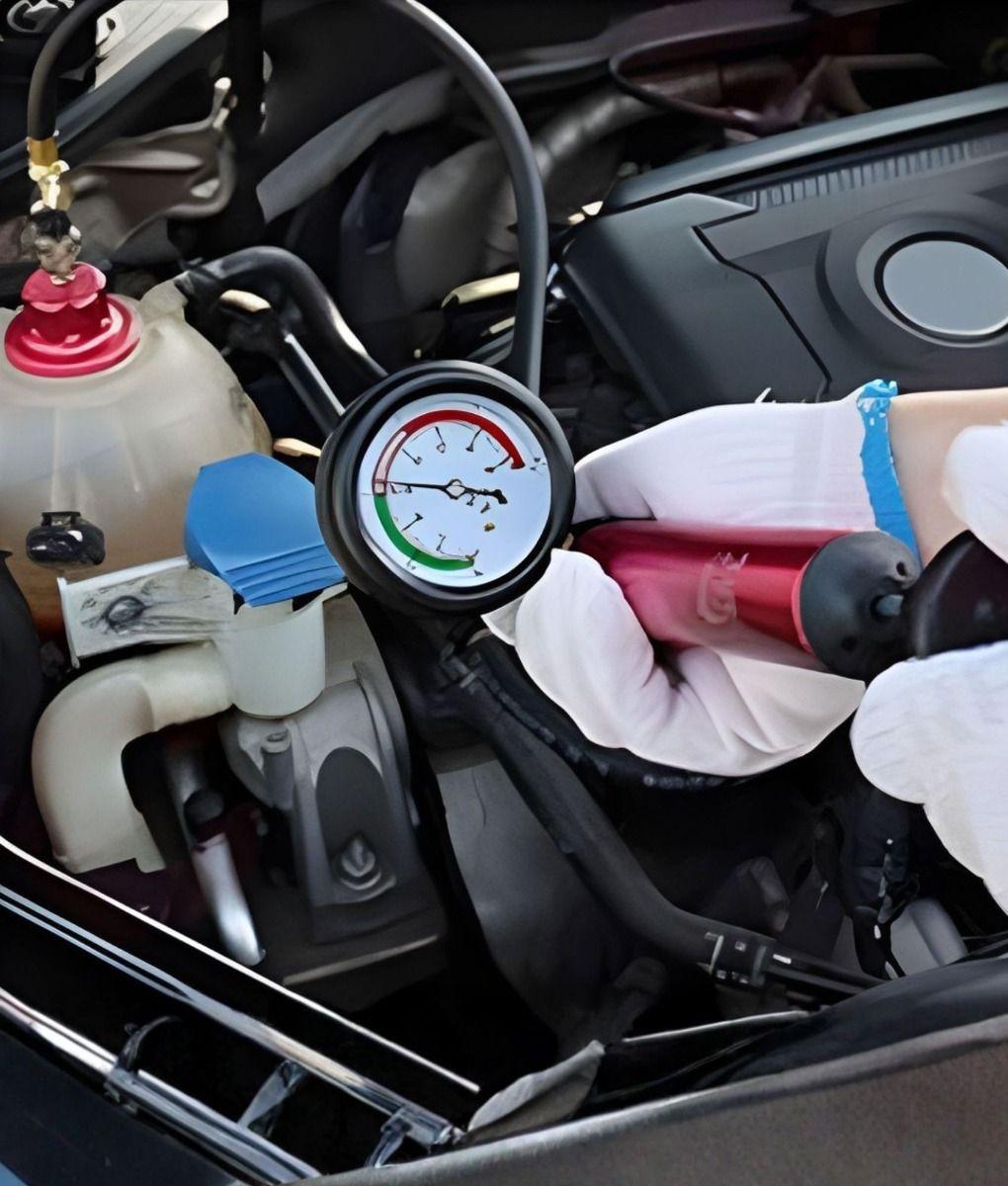 Kit Refrigeración Medidor Diagnóstico Fugas Auto Jhn-9