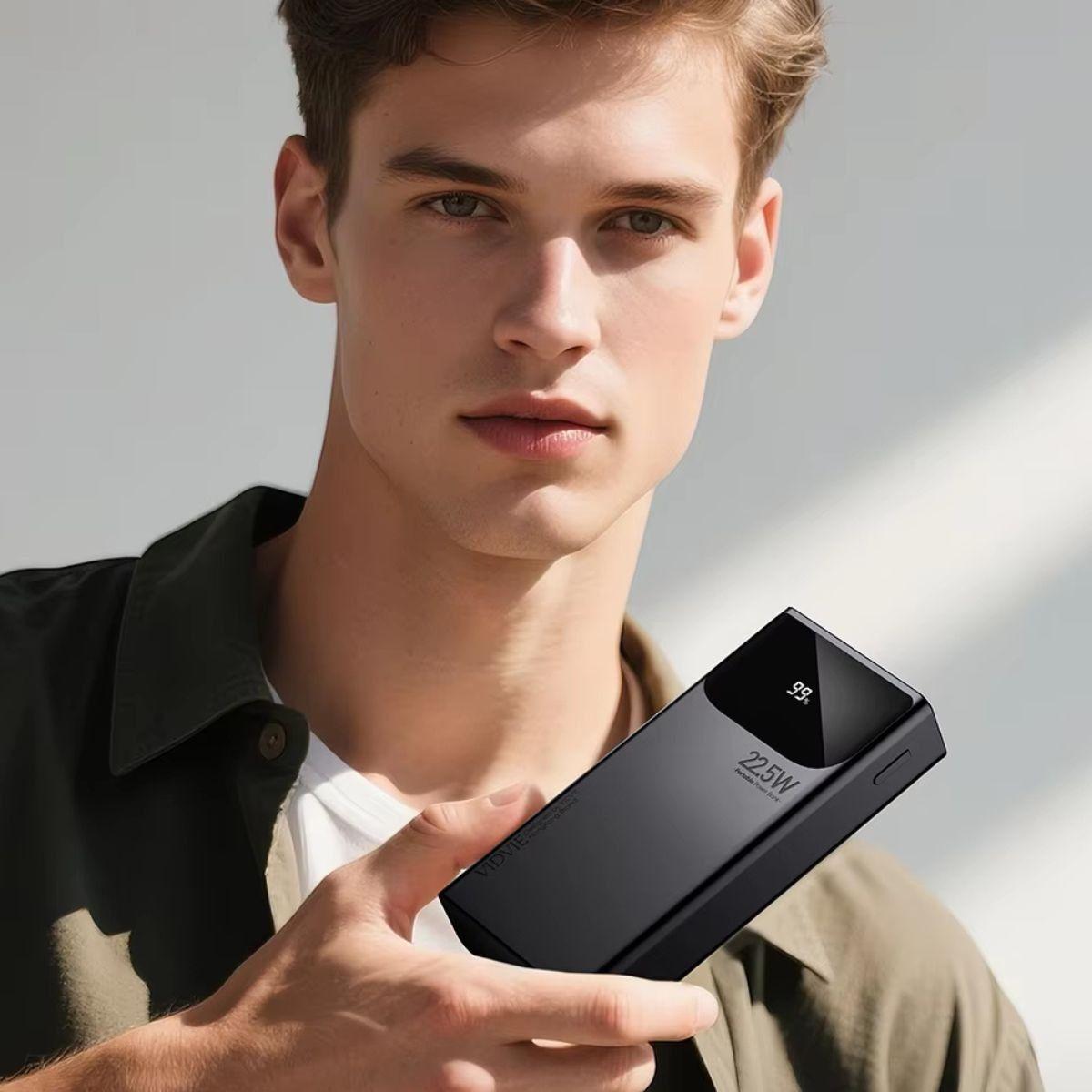 CARGADOR PORTATIL POWER BANK 20W CELULAR VIAJE HOGAR LAU-5