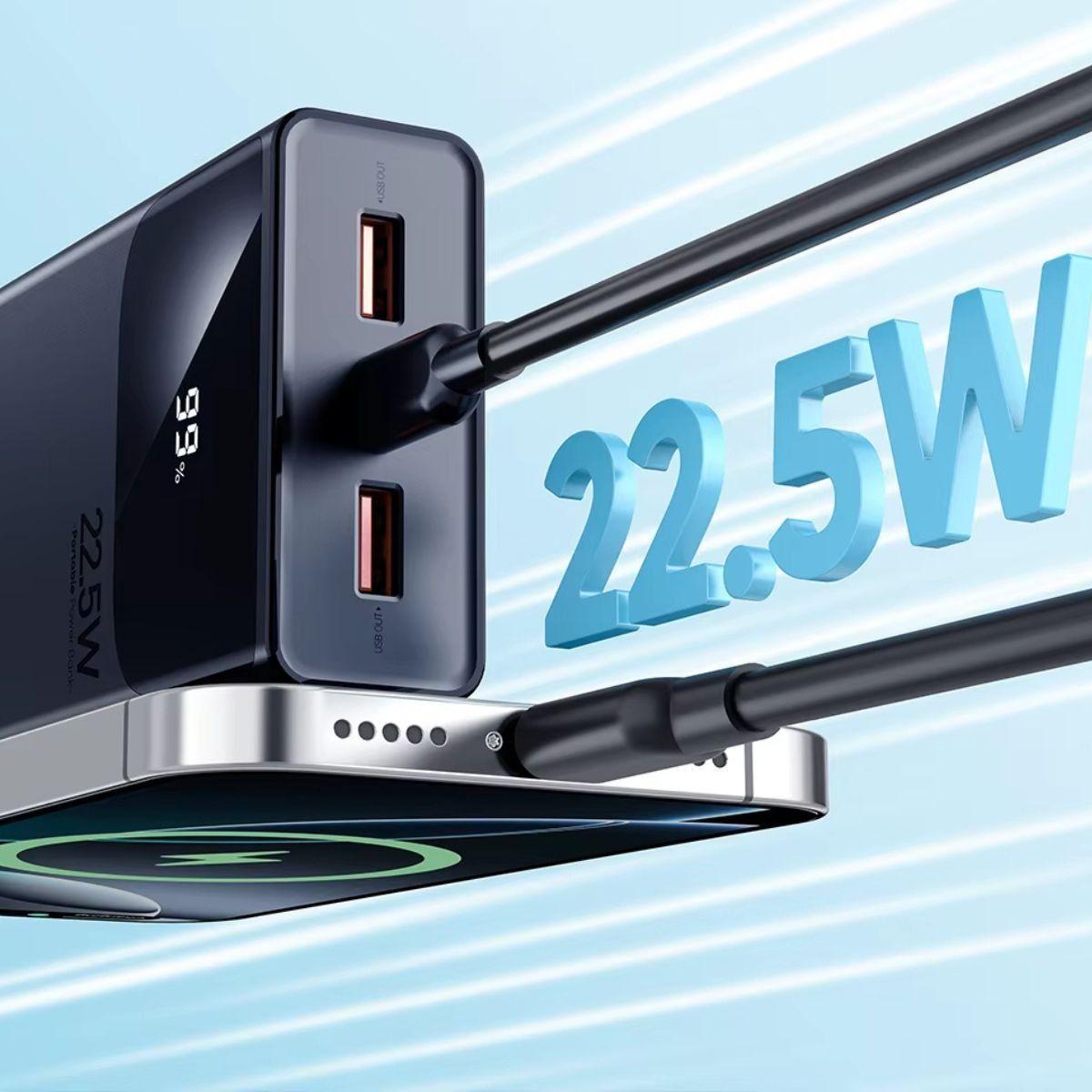 CARGADOR PORTATIL POWER BANK 20W CELULAR VIAJE HOGAR LAU-6