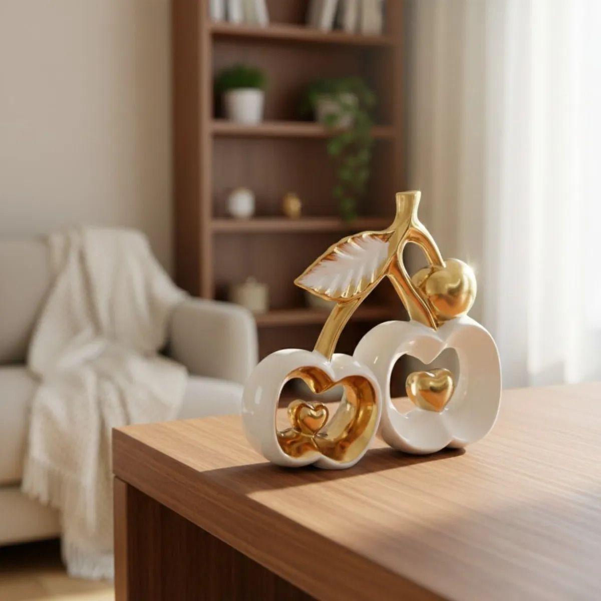 Figura Decorativa Adorno Estatua Frutal Naturaleza Jhn-9