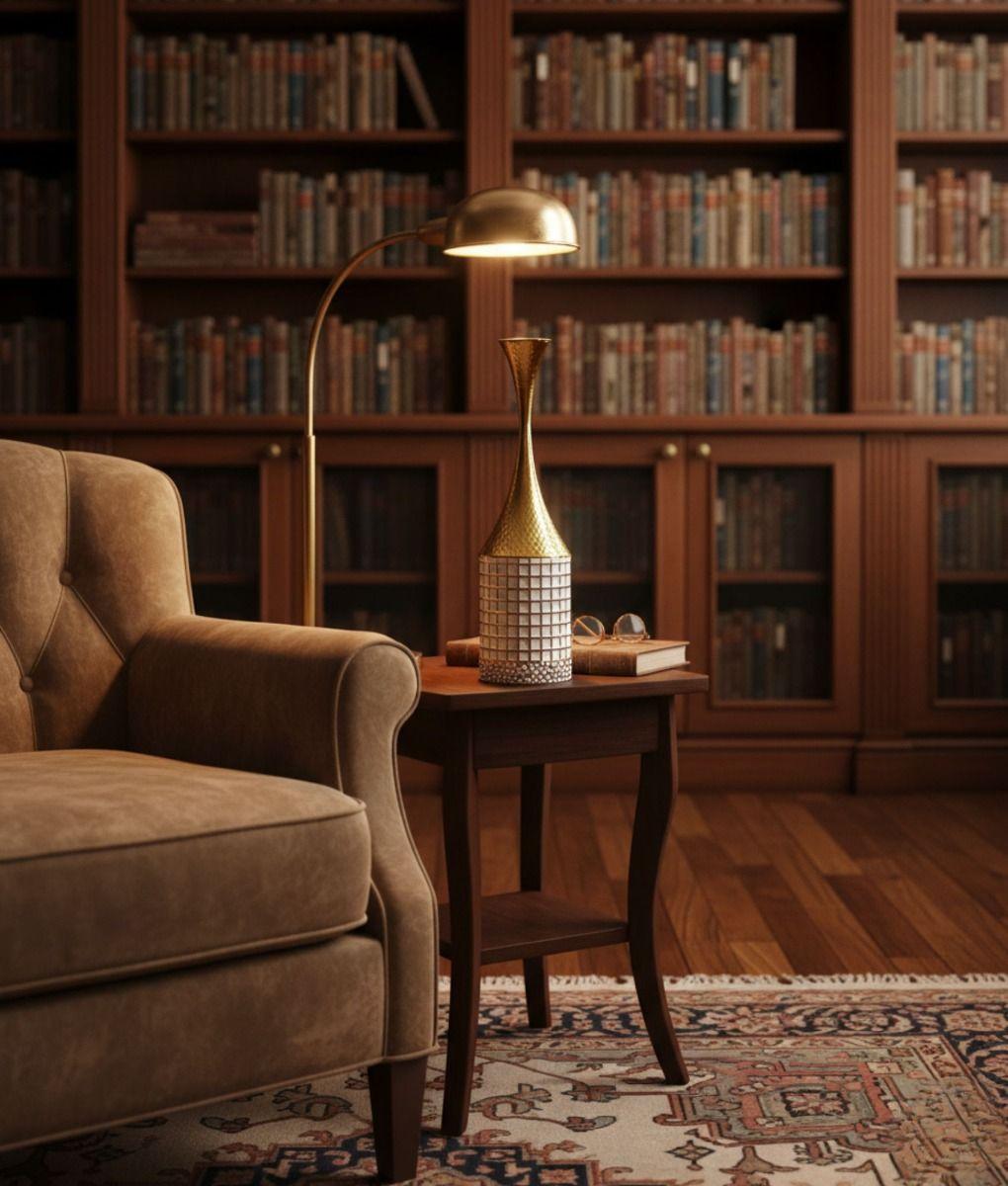 Florero Decorativo Alto Mesa Piso Elegante Hogar Jhn-7