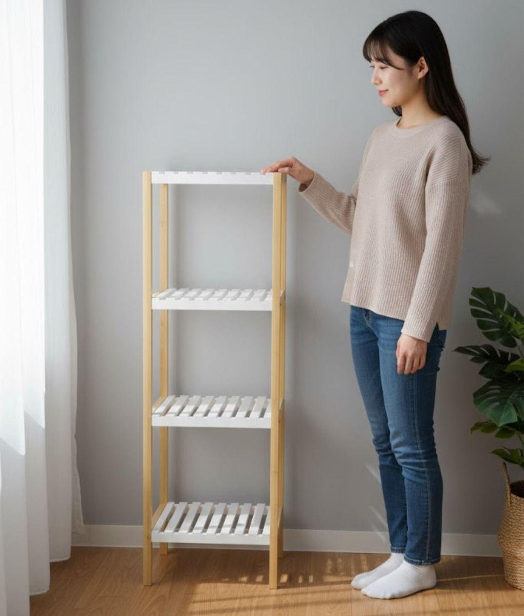 Estante Organizador Vertical 4 Niveles Decorativo Jhn-4