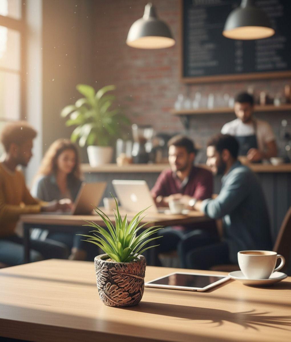 Set 2 Planta Decorativa Suculenta Adorno Hogar Jhn-3