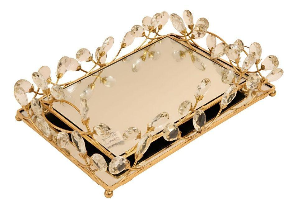 Bandeja Decorativa Elegante Multifuncional Organizador Jhn-2