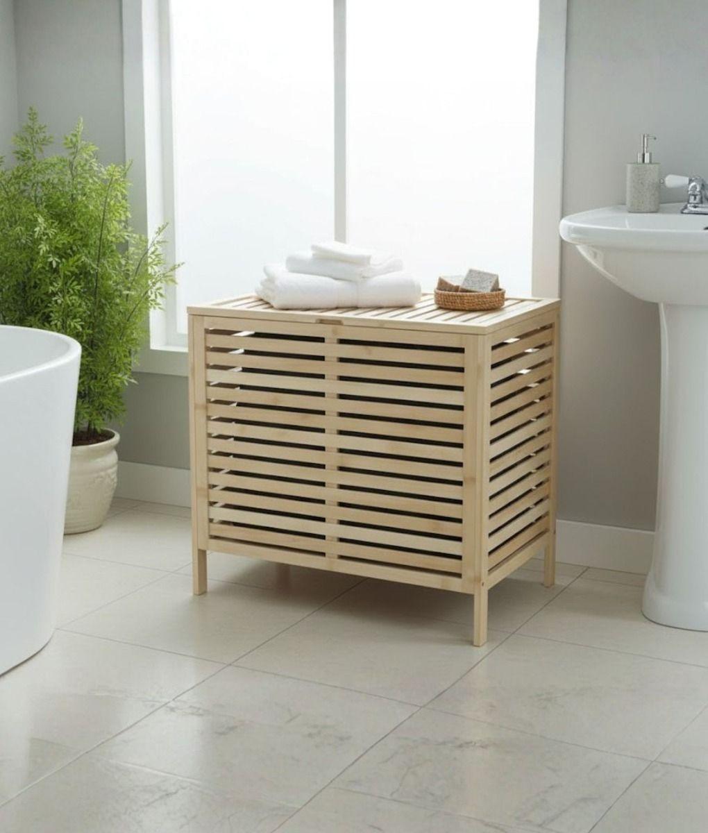 Canasto Ropa Organizador Almacenamiento Cesto Tapa Jhn-5