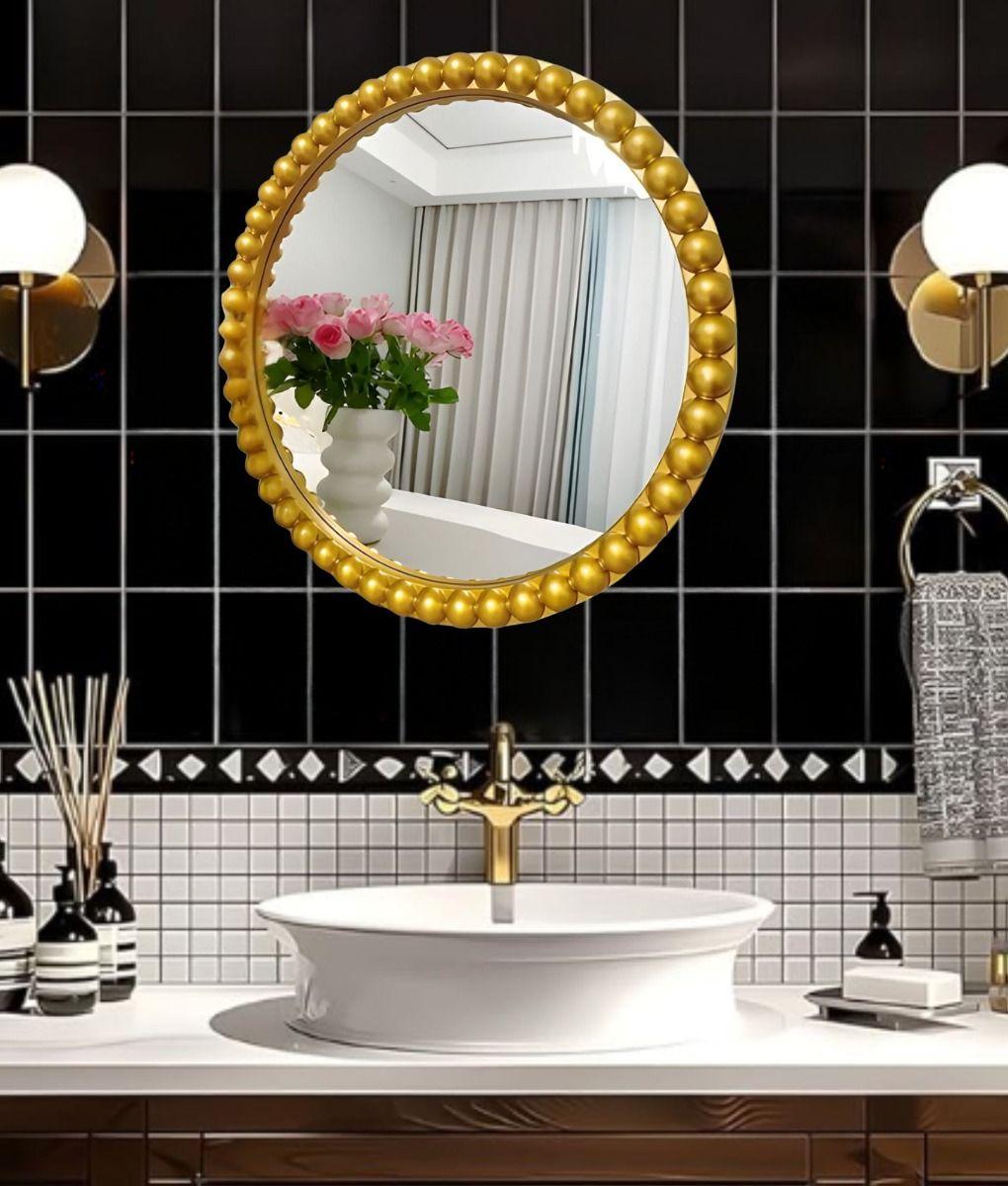 Espejo Decorativo Pared Diseño Burbujas Moderno Jhn-4