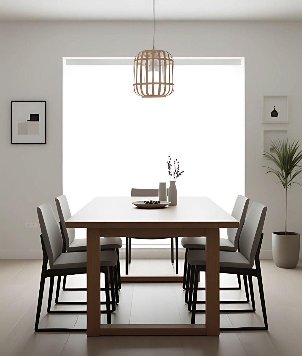 Lámpara Colgante Decorativa Elegante Abierta Jaula Jhn-6