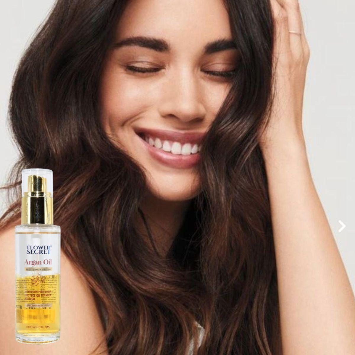 SET 2 ACEITE CAPILAR FORTALECEDOR BIFASICO CABELLO LAU-5
