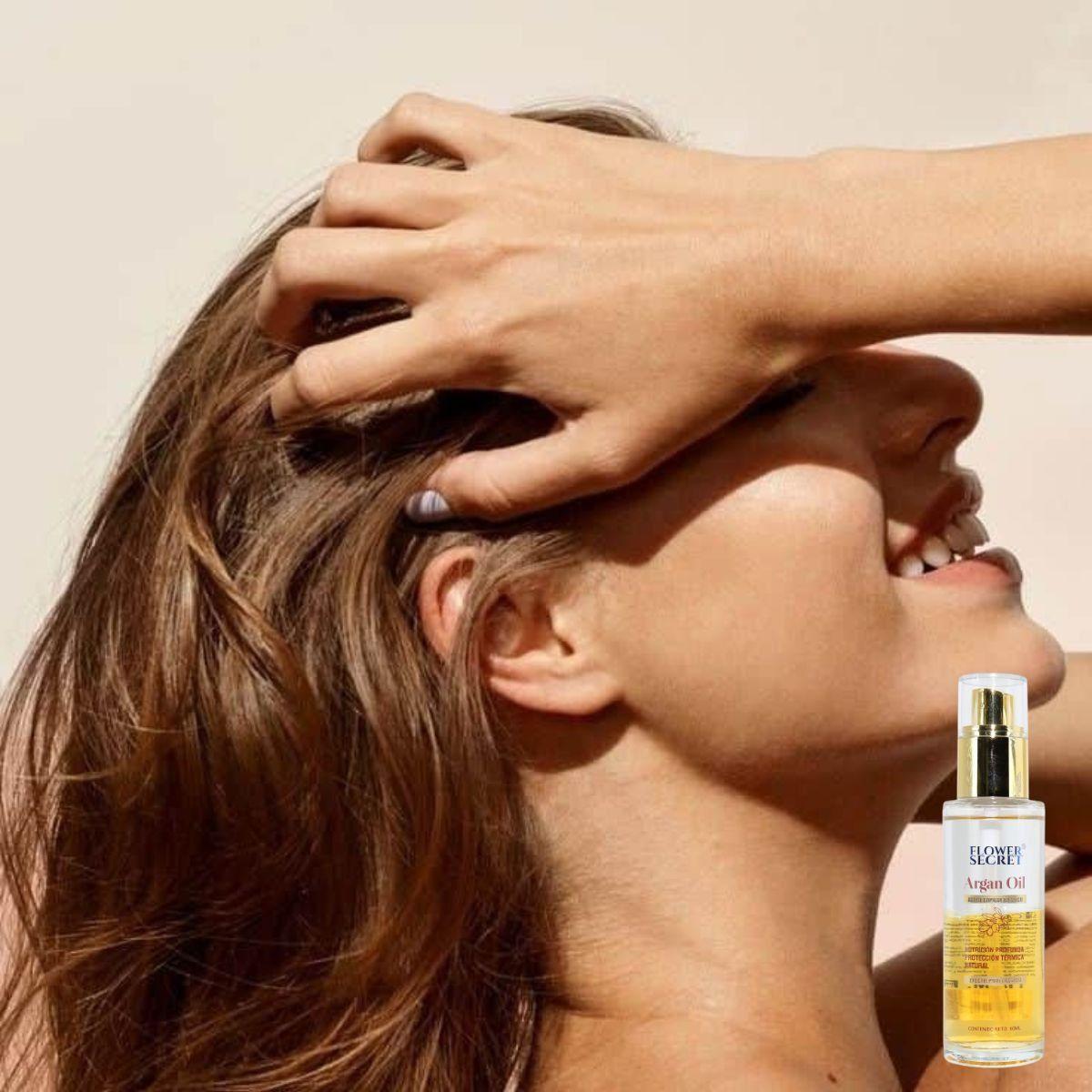 SET 2 ACEITE CAPILAR FORTALECEDOR BIFASICO CABELLO LAU-7