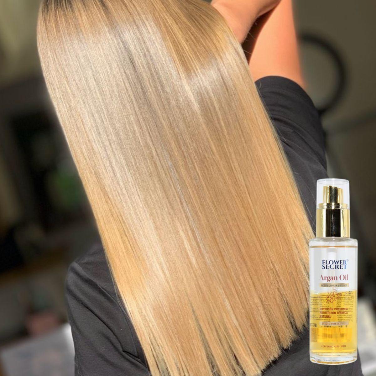 SET 2 ACEITE CAPILAR FORTALECEDOR BIFASICO CABELLO LAU-8