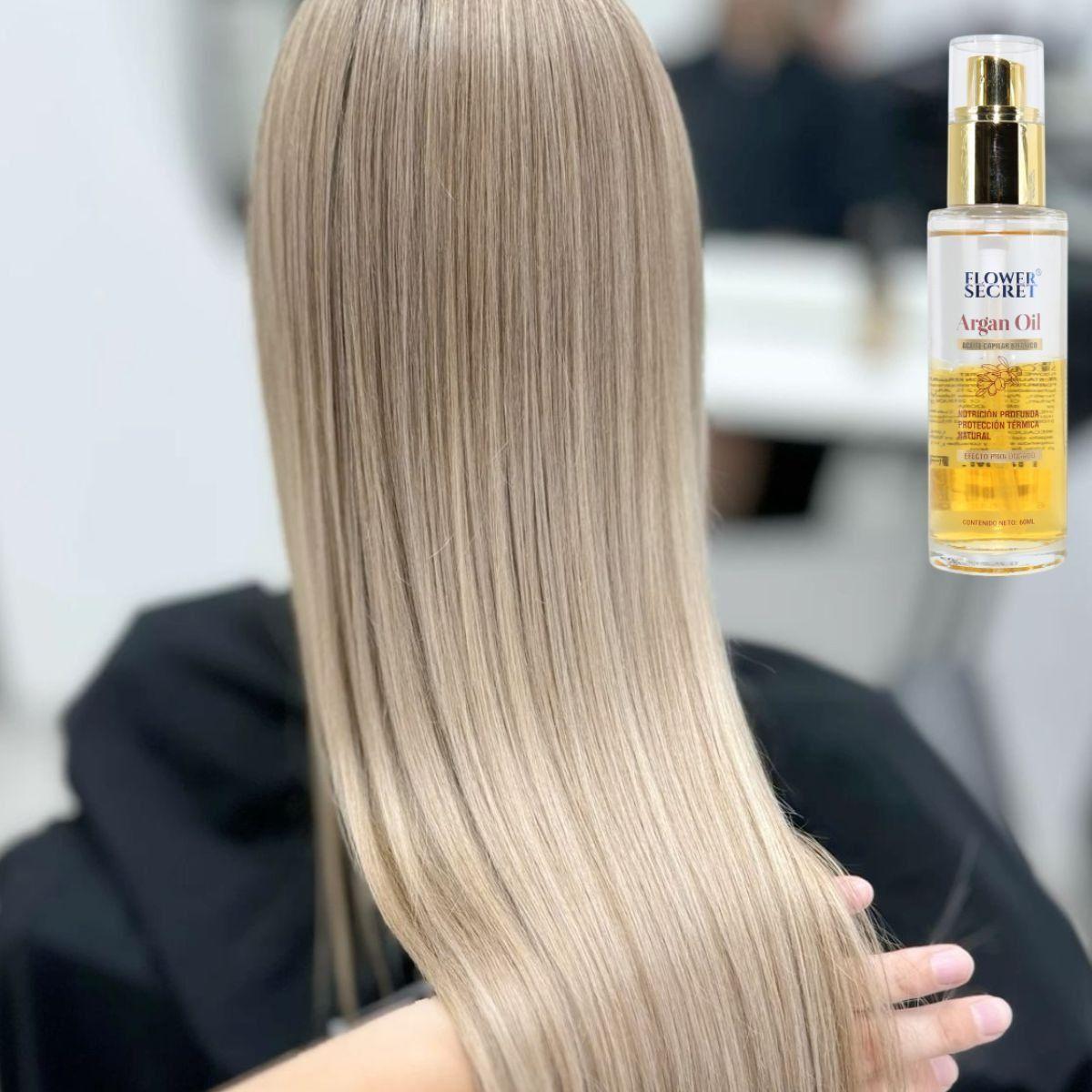 SET 2 ACEITE CAPILAR FORTALECEDOR BIFASICO CABELLO LAU-9