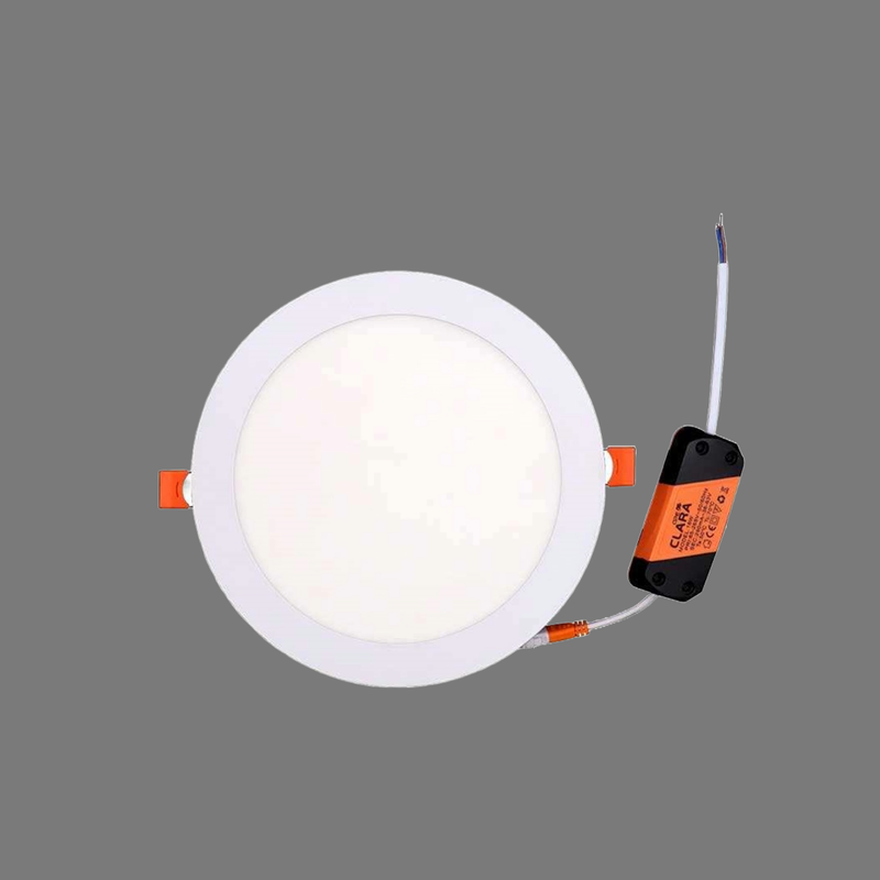 Lampara Panel Luz LED Cuadrada Redonda Ecologica 24W Lau-2