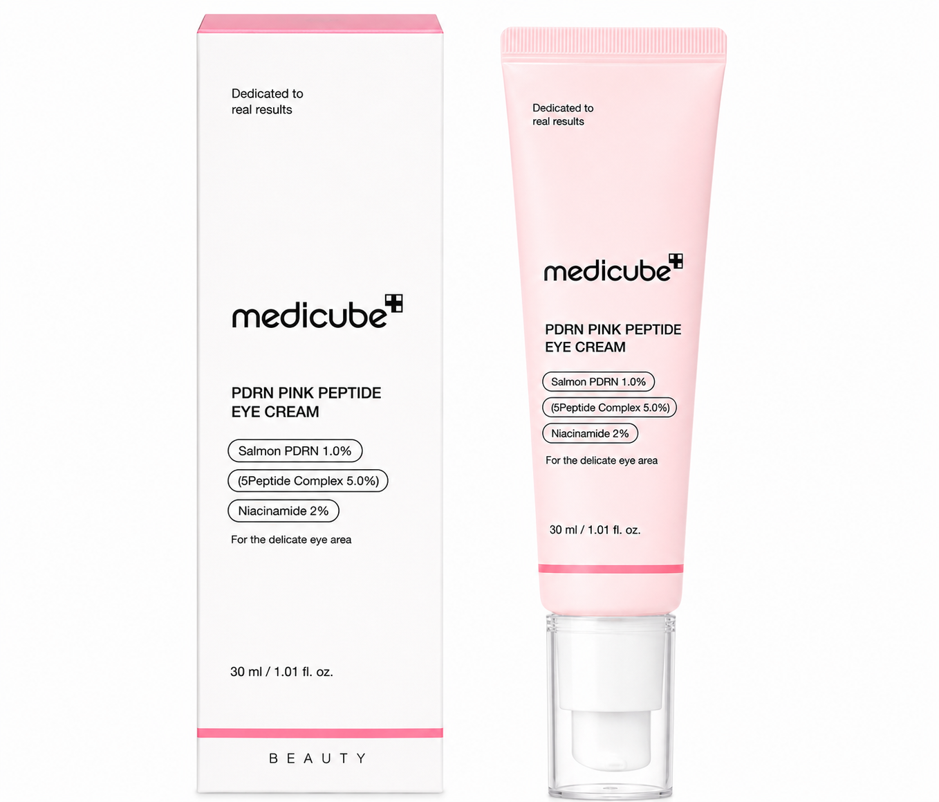 Crema de Ojos Medicube PDRN Pink Peptide Eye Cream 30ml-1