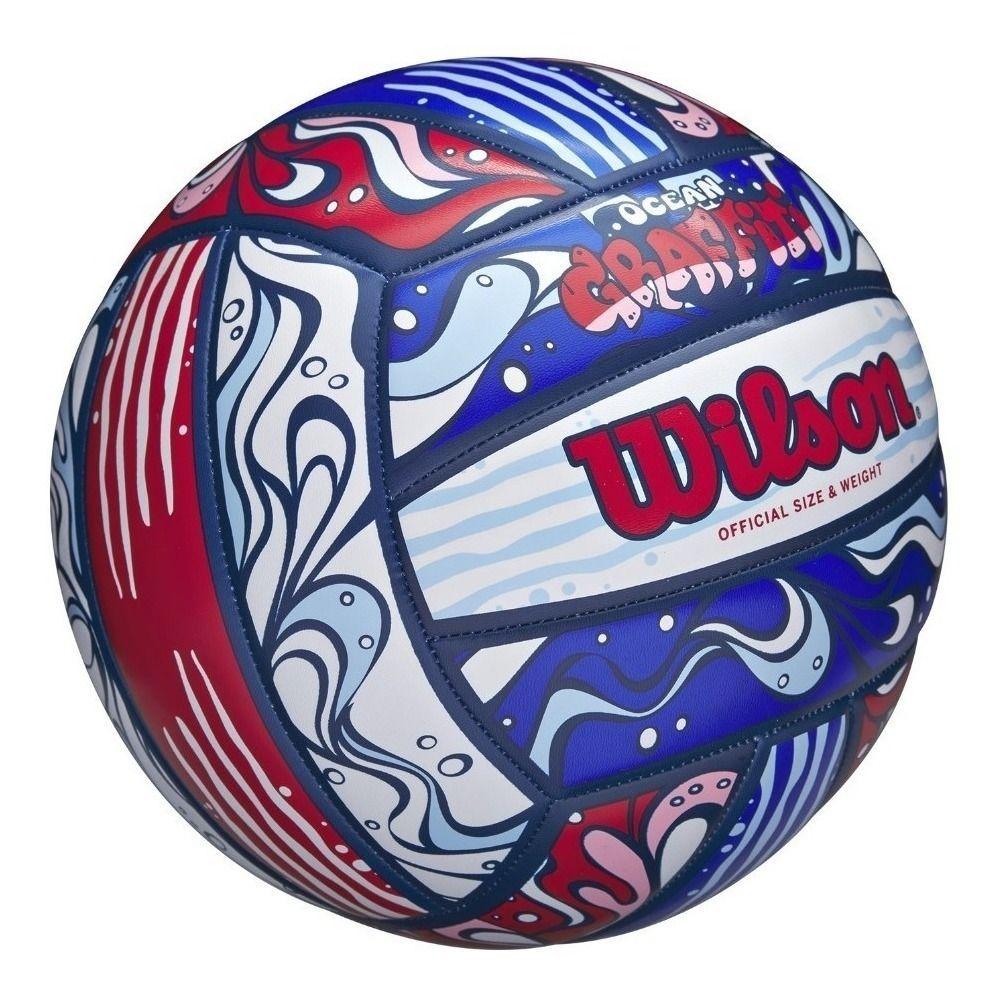 Balón de Vóleibol Wilson Ocean Graffiti  Tamaño 5-1