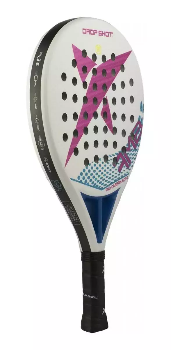 Pala Padel Drop Shot Amb Pro Carbon Soft-3