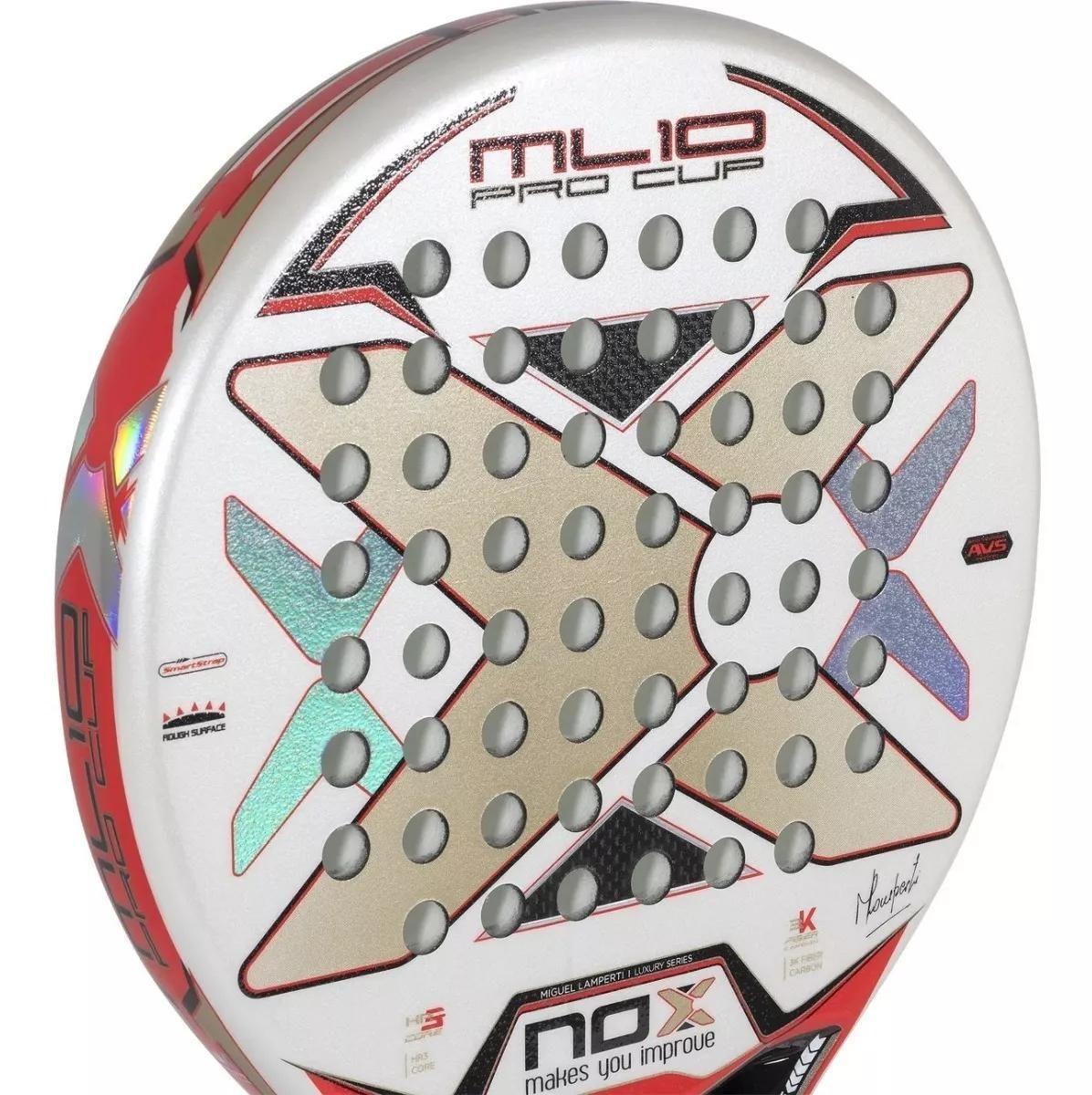 Pala Nox Ml10 Pro Cup Luxury By Miguel Lamperti 2023 + Funda-2