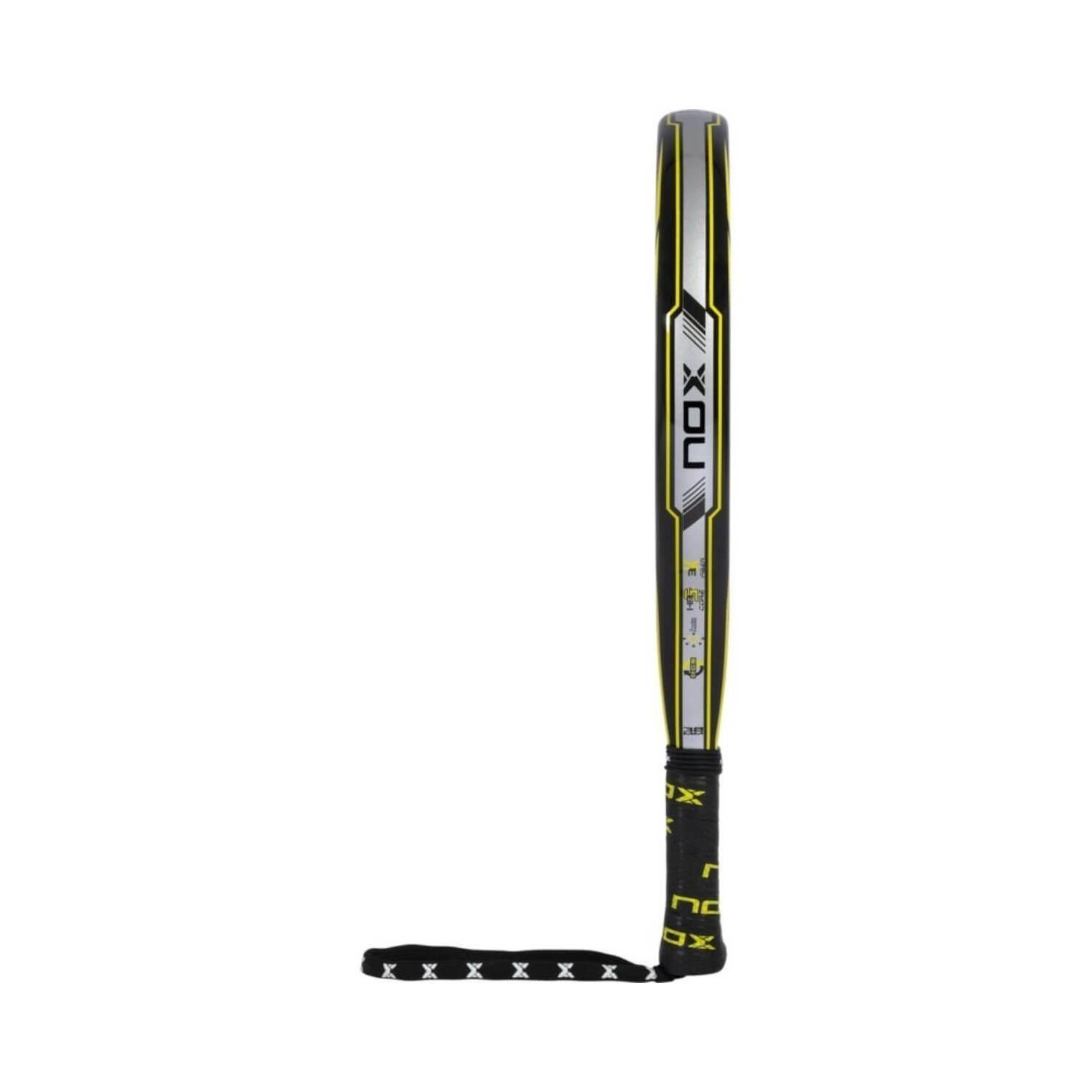 Pala Padel Nox X- One Casual Series Amarilla + Funda-3