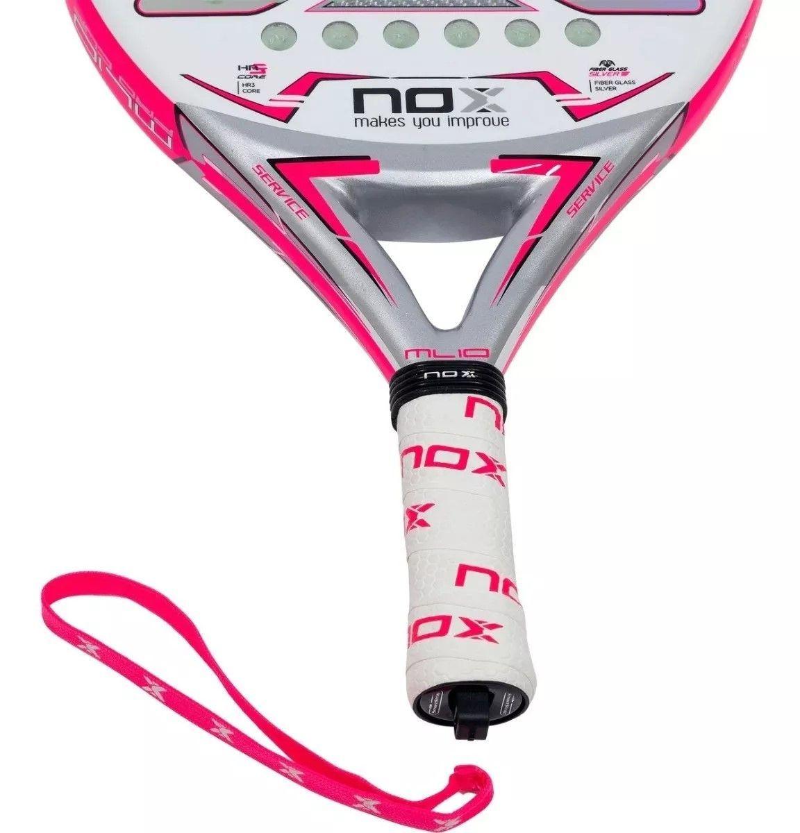 Pala Padel Nox Mujer Ml10 Pro Cup Silver 2023 + Funda-3