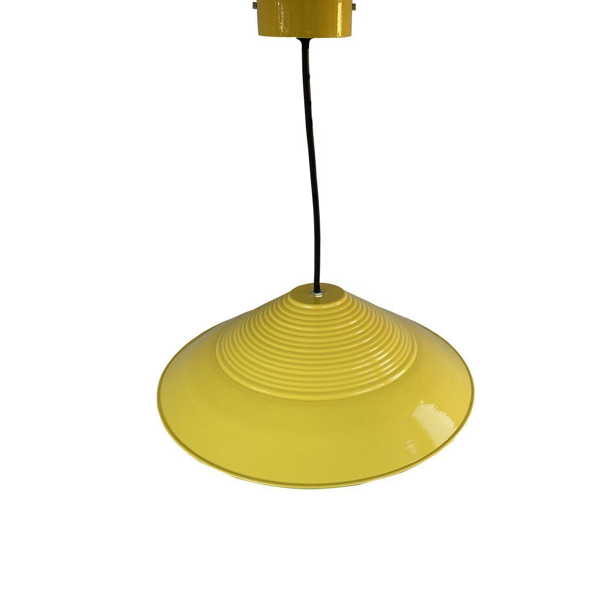 Lámpara de Techo amarillo Lirio A&A Iluminación-2