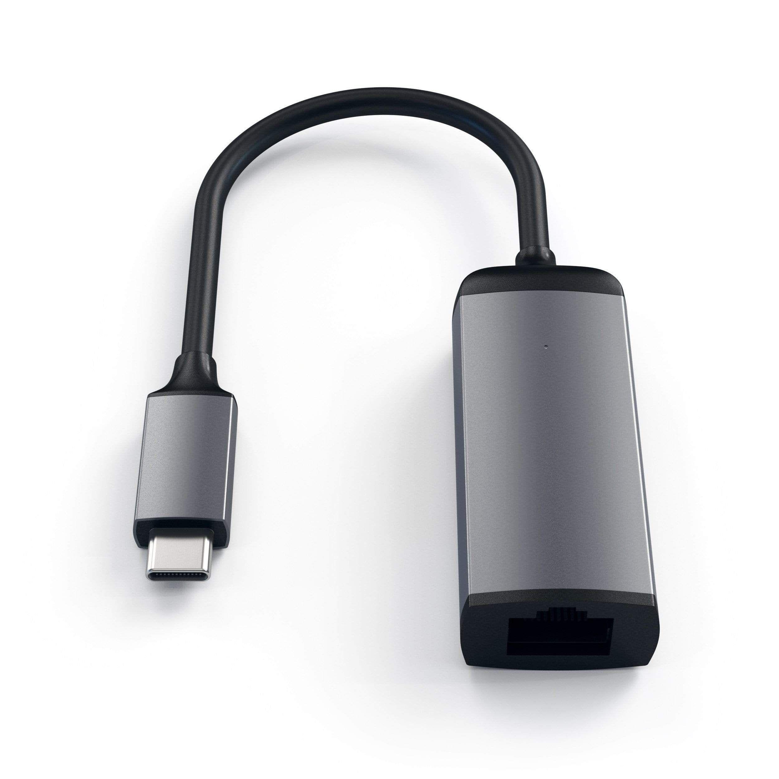 Adaptador Satechi de Aluminio de tipo C a Gigabit Ethernet-1