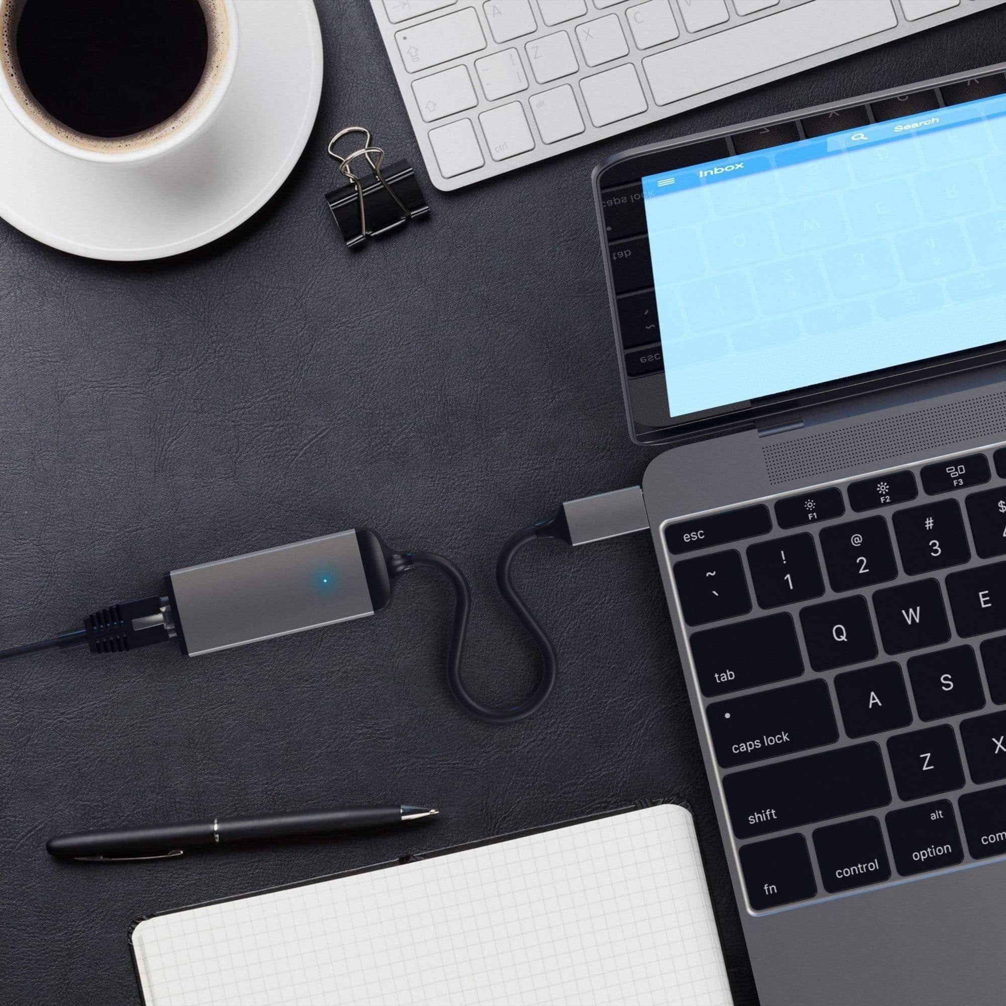 Adaptador Satechi de Aluminio de tipo C a Gigabit Ethernet-2