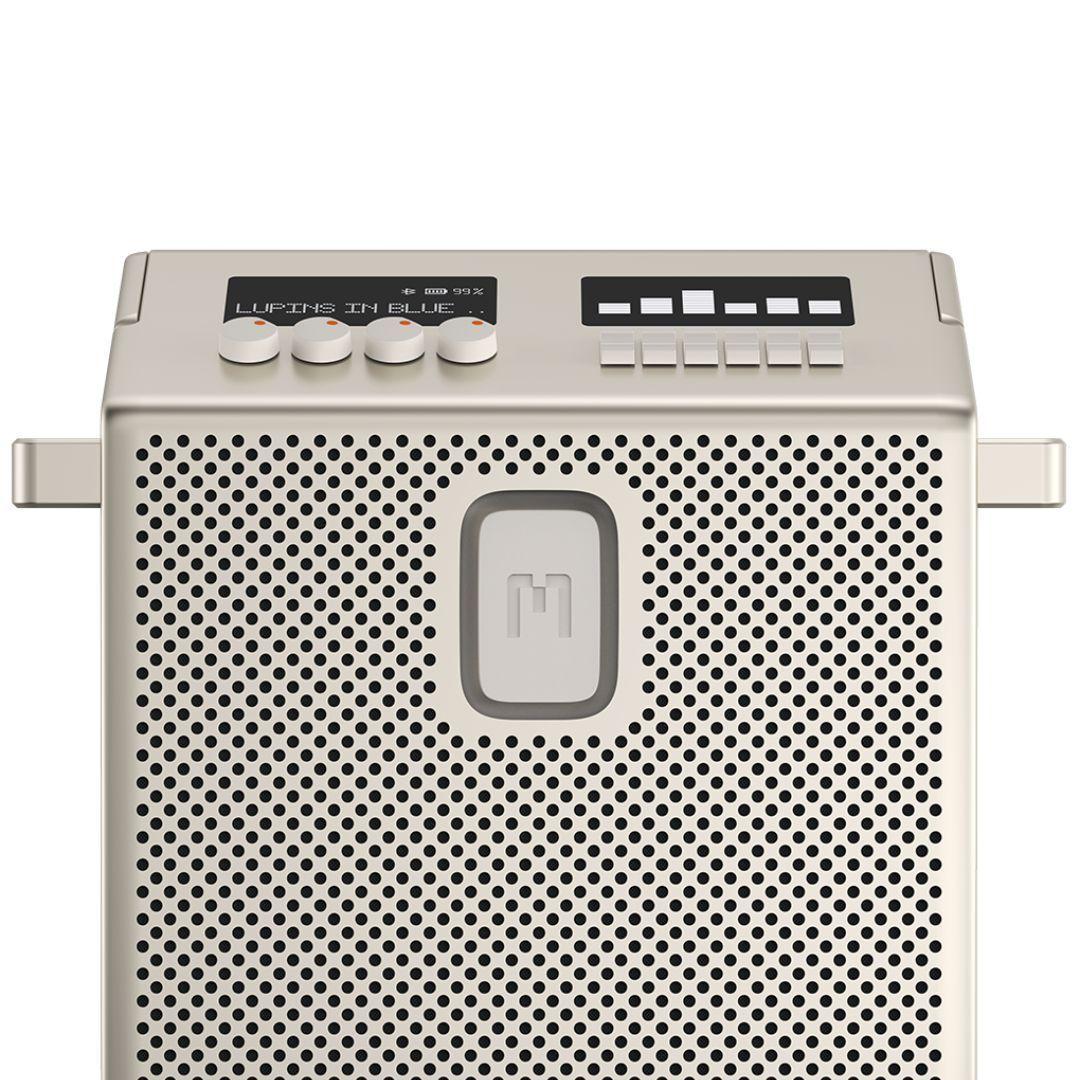 Parlante Mediano Bluetooth MONDO Metal-1
