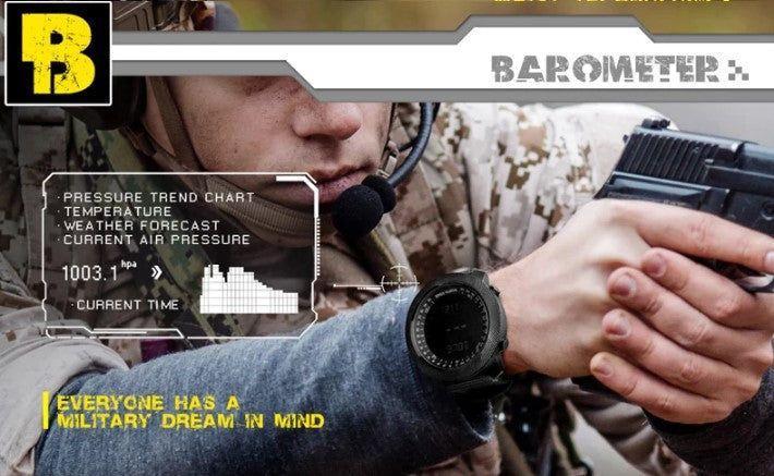 Reloj Hombre NORTH EDGE APACHE Sport Outdoor Militar Digital-8