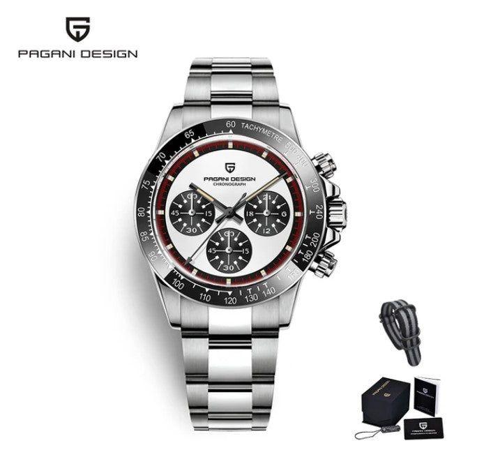 Reloj Hombre PAGANI "DAYTONA Paul Newman", Sport Cuarzo Cristal de Zafiro-1