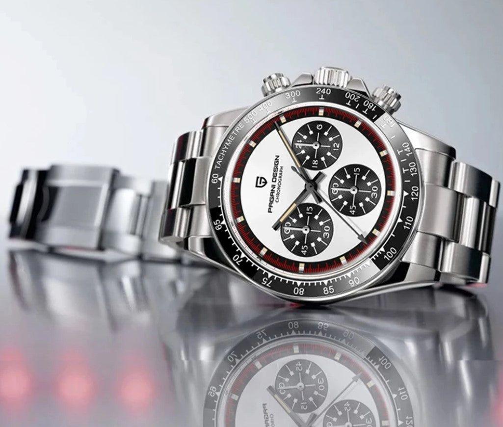 Reloj Hombre PAGANI "DAYTONA Paul Newman", Sport Cuarzo Cristal de Zafiro-2