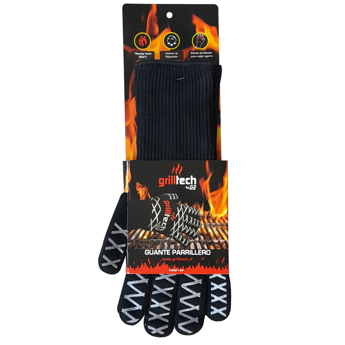 Guantes Parrilleros Resistentes Al Calor-1