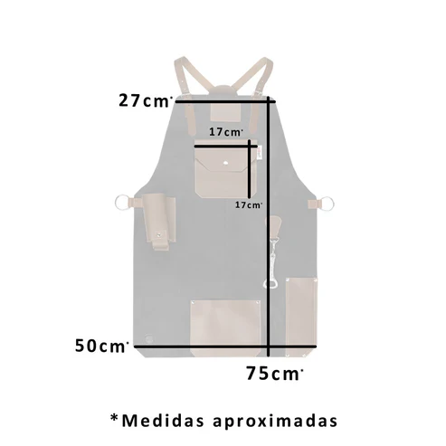 Pechera Cuero Master Black-1