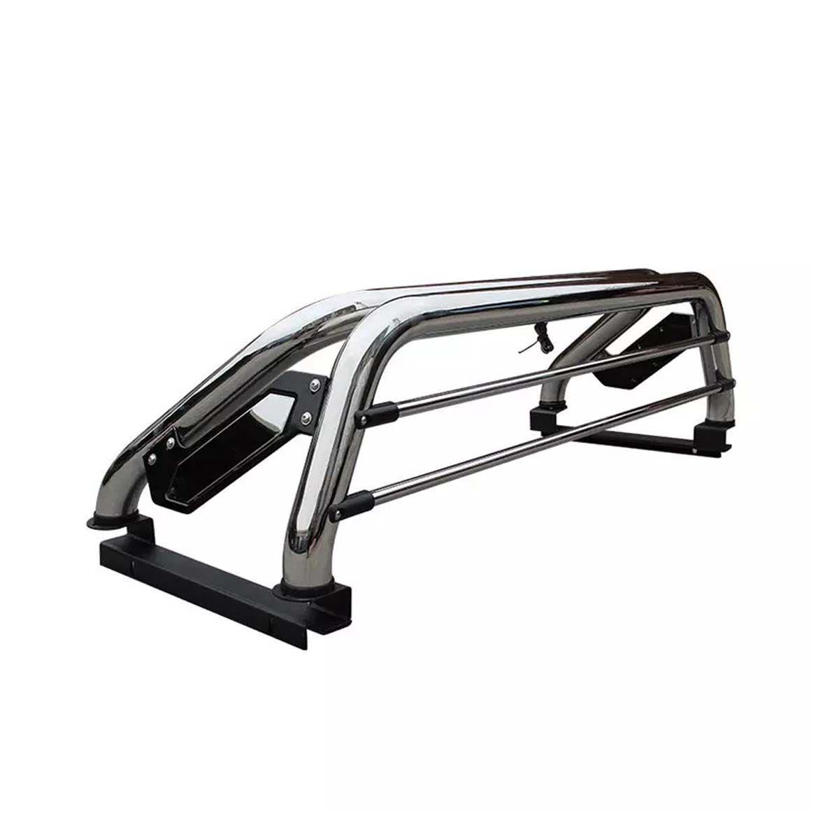 Barra Antivuelco Acero Inox Chevrolet Dmax 2014 En Adelante-1