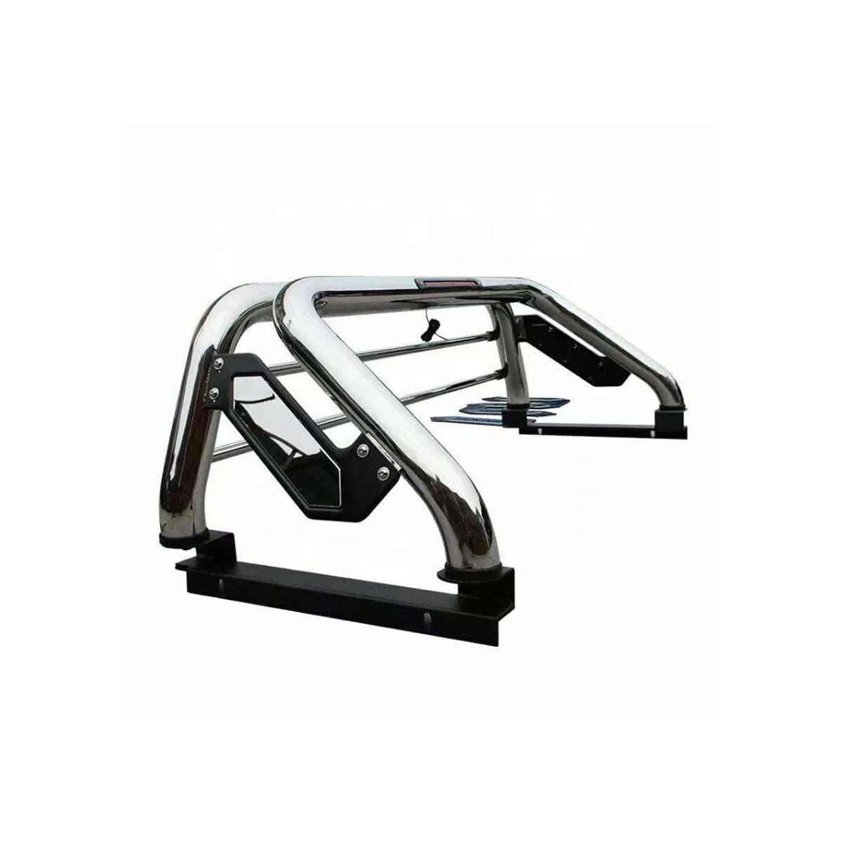 Barra Antivuelco Acero Inox Chevrolet Dmax 2014 En Adelante-0