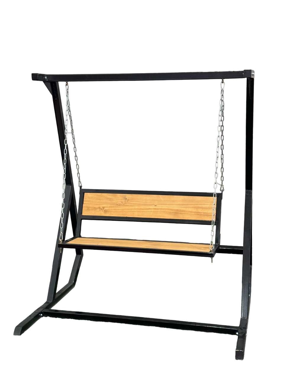 Columpio Reposera Para Terraza Mecedora negro-0