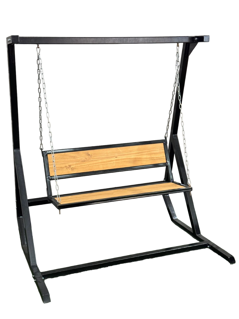 Columpio Reposera Para Terraza Mecedora negro-1