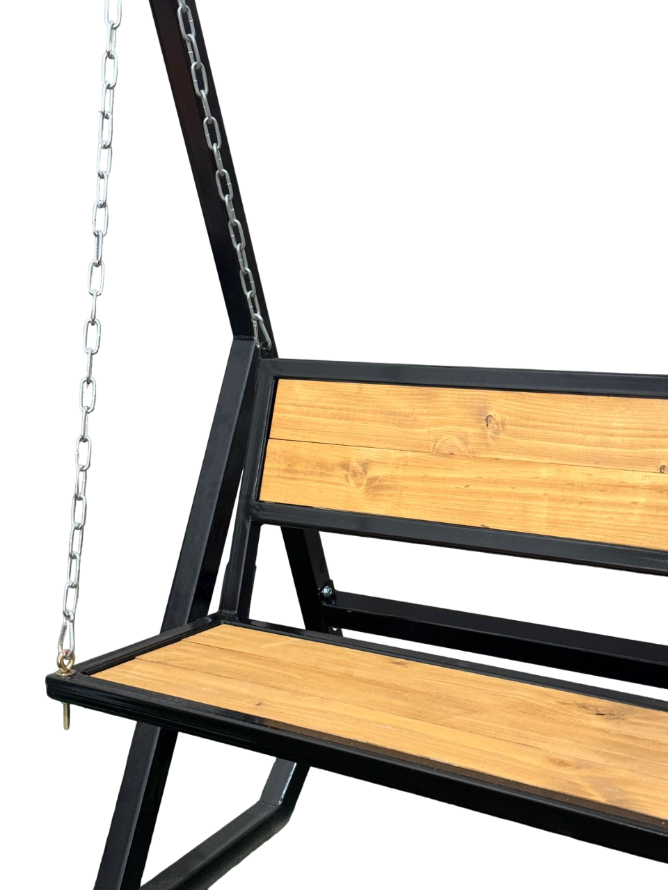 Columpio Reposera Para Terraza Mecedora negro-2