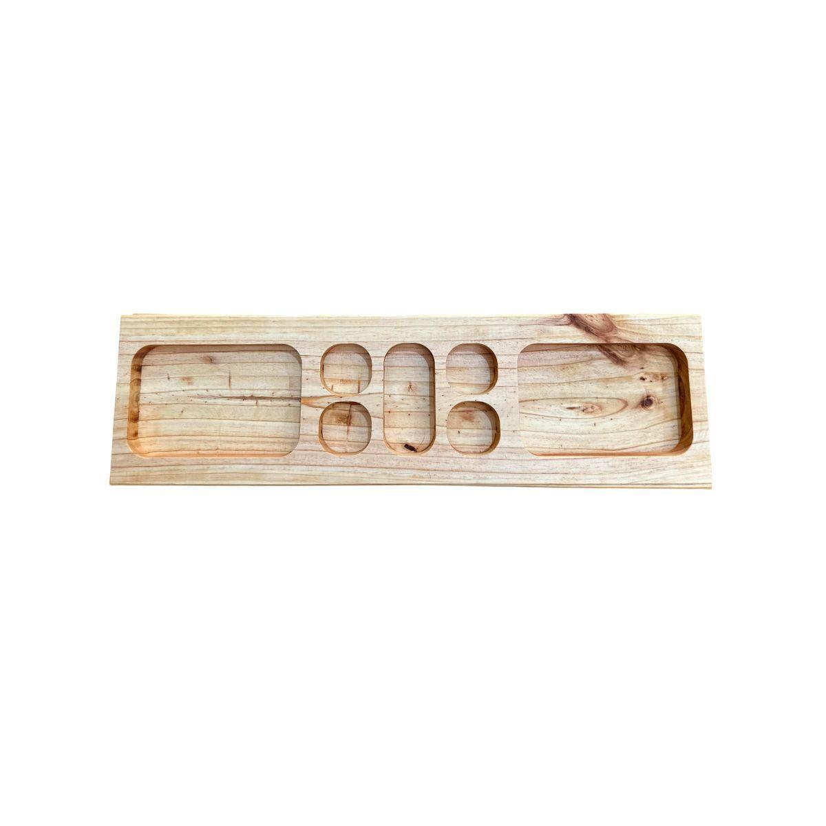 Tabla De Picoteo, Picadillo O Cocktail Mod 1, 80x23x4 Cm-2