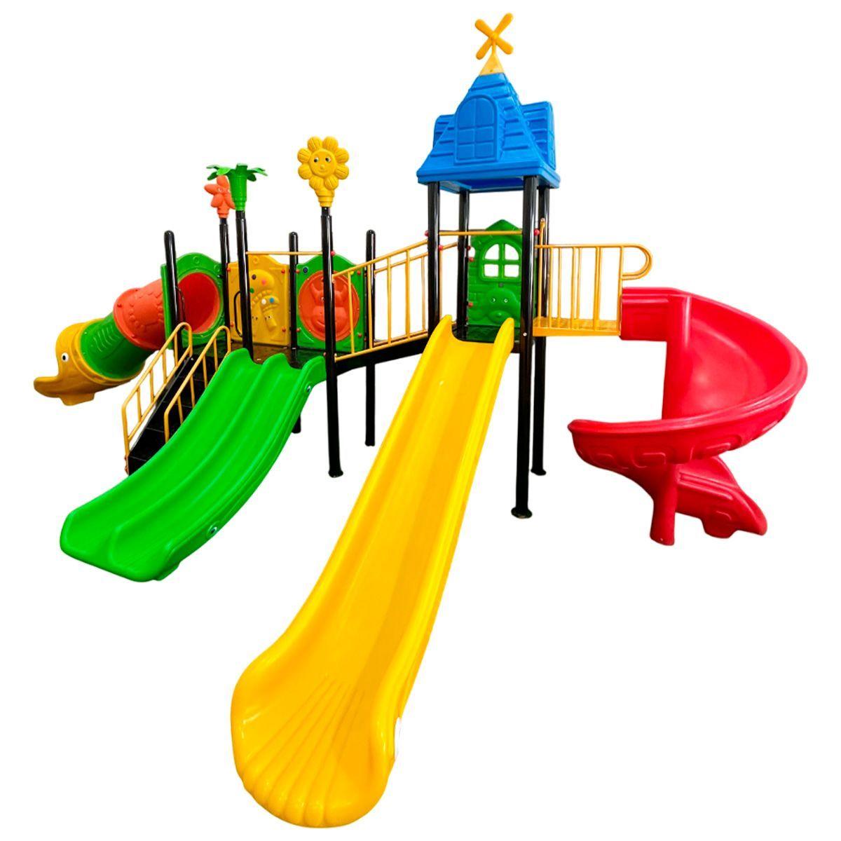 JUEGO DE EXTERIOR 5 TOBOGANES-1