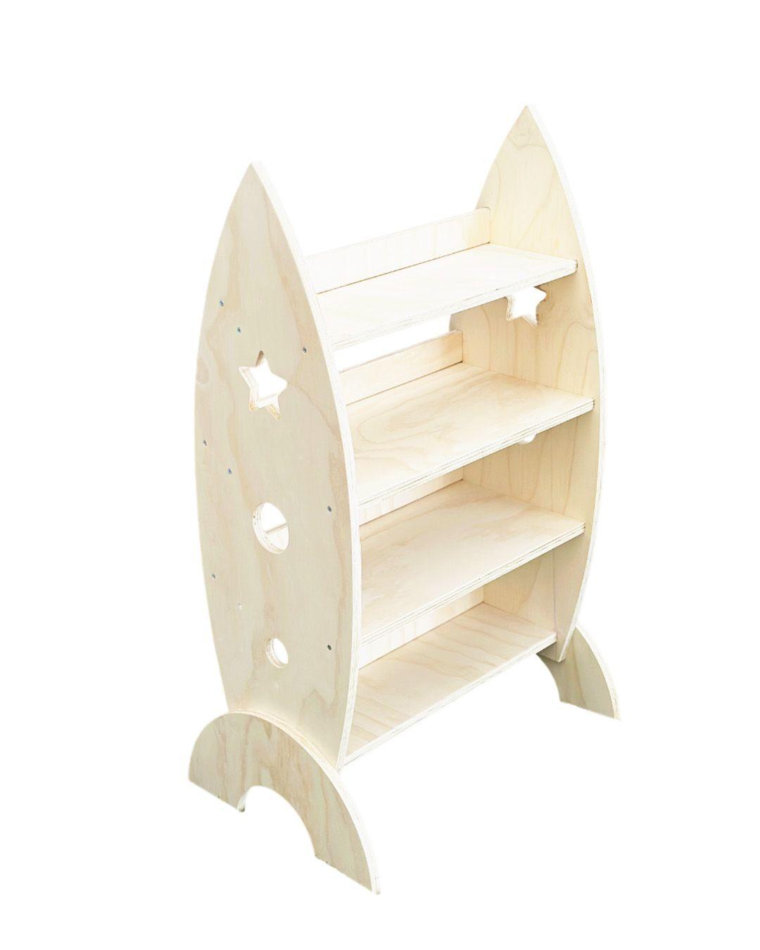 Estantería Infantil Cohete Espacial-2