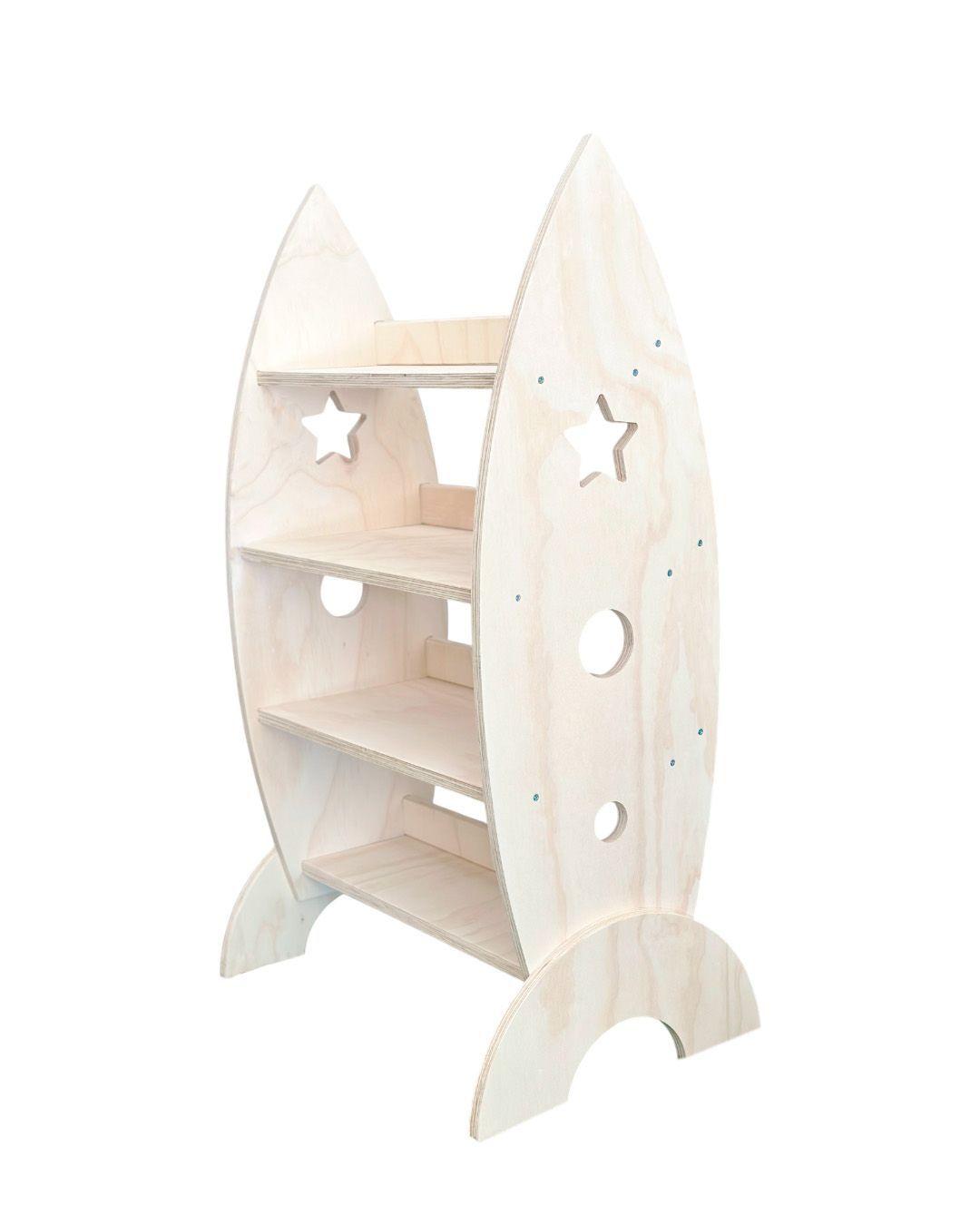 Estantería Infantil Cohete Espacial-3